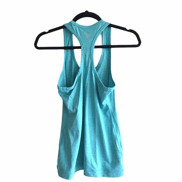 TITIKA Athletic Racerback Tank Top Teal S - Picture 2 of 2